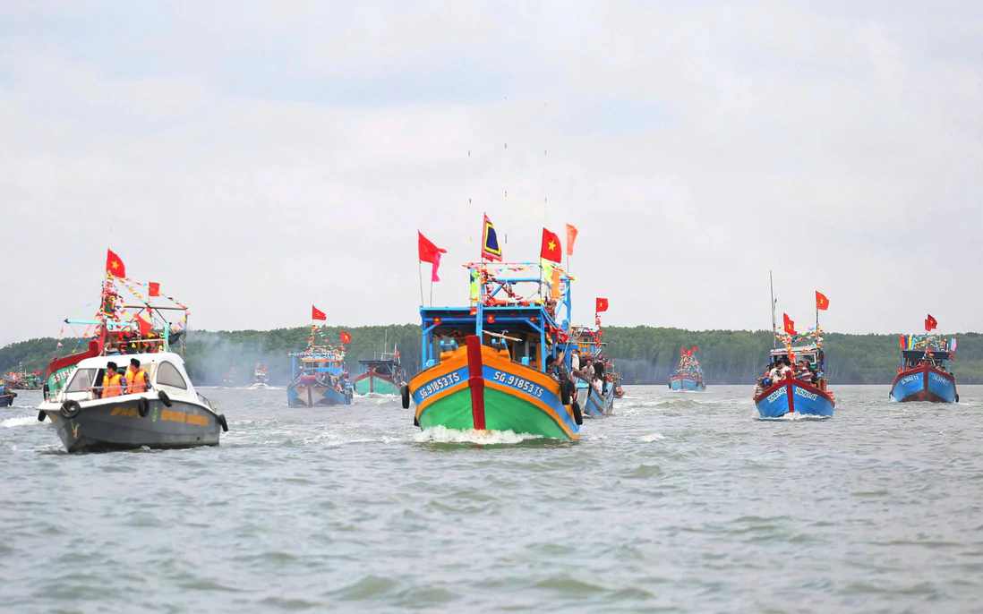 Cần Giờ khai hội Nghinh Ông, tôn vinh văn hóa và đời sống cư dân biển